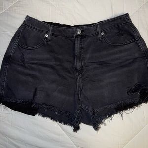 LAST CHANCE - Aerie black shorts